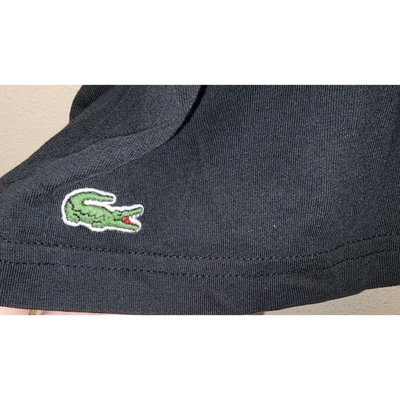 Lacoste Sport XXL Tshirt Unisex Black Short Sleeve Excellent Pre-owned Condition - Picture 4 of 6